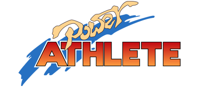 Power Athlete logo for Sega Mega Drive